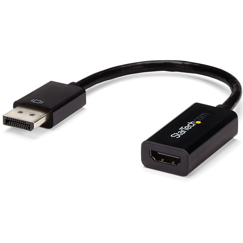  Conversor de Vídeo DisplayPort a HDMI con Audio – Adaptador Activo DP 1.2 para Ordenadores de Sobremesa/Laptops – 4K @ 30Hz - Vídeo conversor - DisplayPort - Startech - DP2HD4KS