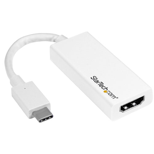  Adaptador USB-C a HDMI - Conversor USB Type C para MacBook, Chromebook y otros dispositivos con USB C - 4K 60Hz - Startech - CDP2HD4K60W