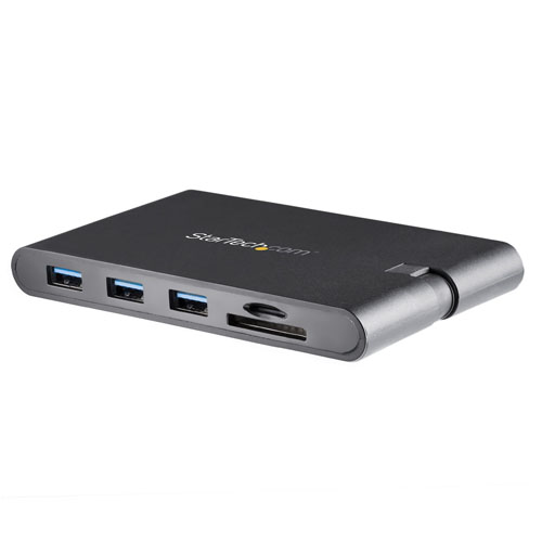 USB C Multiport Adapter, USB Type-C Mini Dock with HDMI 4K or 1080p VGA Video, Adaptadores - Startech
